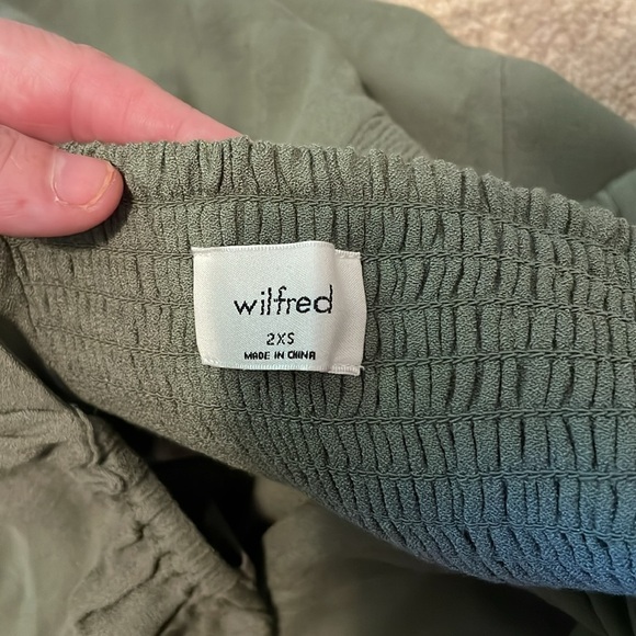 Aritzia Wilfred Novella Short Sleeve Blouse - Picture 6 of 6